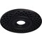 Ekena Millwork Robin Ceiling Medallion (Fits Canopies up to 6 1/4"), 22 1/4"OD x 4 3/4"ID x 1 1/4"P, Steel Gray CM22RBSGS - alternate 2